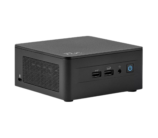 Máy bộ mini ASUS NUC13ANHI70000/I7-1360P/2xDDR4-3200/1xNVME/SATA/2xHDMI/2xTHUNDERBOLT/WIFI6E/RJ45/nOS/VESA/ĐEN