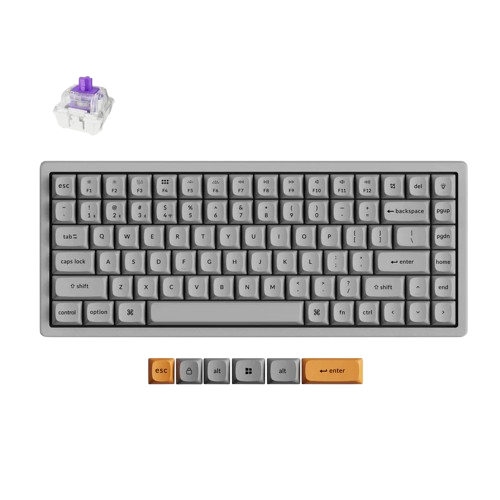 Bàn phím không dây Keychron K2H-F1C Nebula Switch Carbon Black