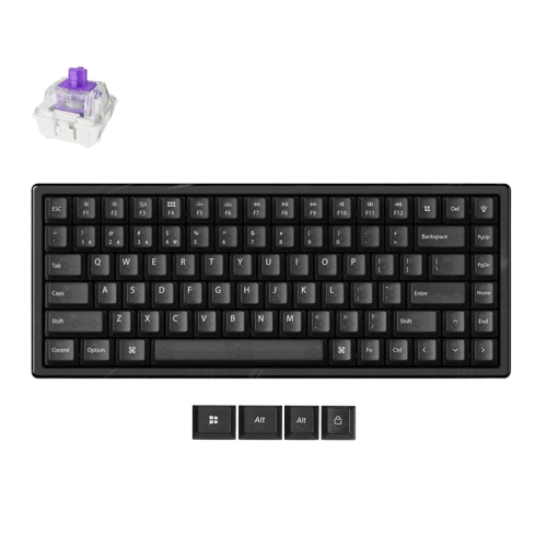 Bàn phím không dây Keychron K2H-F1R Nebula Switch Resin Edition
