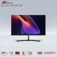 Màn hình văn phòng Aivision A222FV | 21.5 inch/ FHD/ VA/ 100Hz/ 5ms