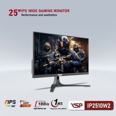 Màn hình VSP IP2510W2 - Đen | 24.5 inch, Full HD, Fast IPS, 180Hz, 1ms, phẳng