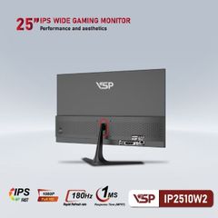 Màn hình VSP IP2510W2 - Đen | 24.5 inch, Full HD, Fast IPS, 180Hz, 1ms, phẳng