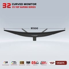 Màn hình Gaming VSP VX327C | 31.5 inch, Full HD, VA, 165Hz, 0.5ms, cong