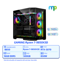 PC MPC Ultra (Ryzen 7-9850X3D/B850/16GB/500GB SSD/RTX 5070/850W)