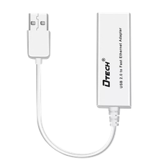 Cáp chuyển đổi USB 2.0 sang RJ45 DTECH DT-5036A