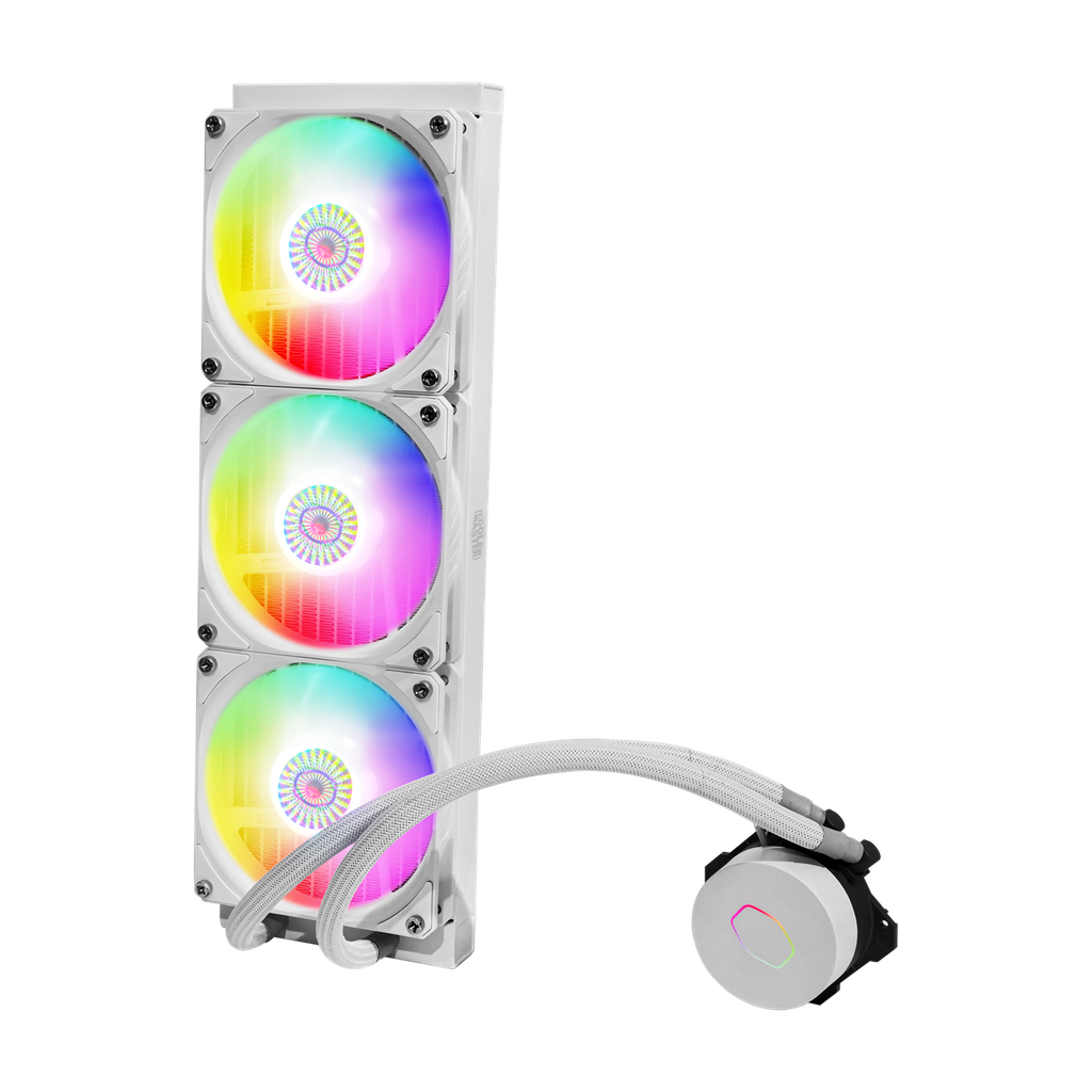 Tản nhiệt CPU Cooler Master Masterliquid ML360L V2 ARGB White Edition AiO Cooling