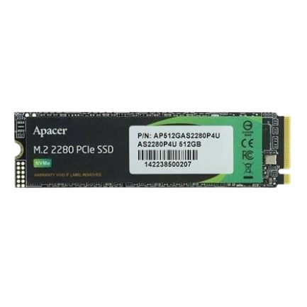 Ổ cứng SSD Apacer AS2280P4U M.2 PCIe Gen 3 x 4 512GB AP512GAS2280P4U-1