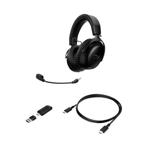 Tai nghe HP HyperX Cloud III S Wireless Đen A59YZAA