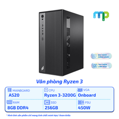 PC MP AMD VP01 (Ryzen 3-3200G/A520/8GB/256GB SSD/450W)