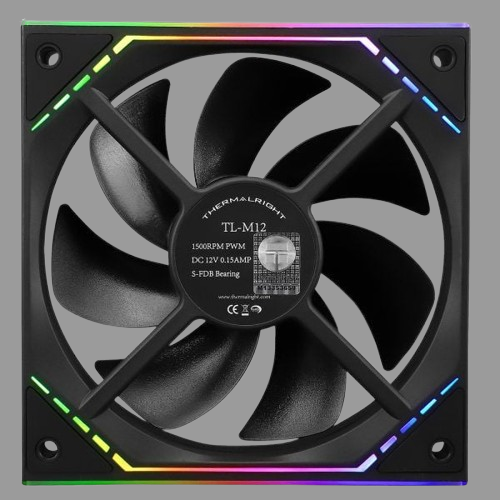 Quạt tản nhiệt Thermalright Black TL-M12
