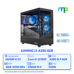 PC MPC GAMING i3-12100F/H610/8GB/256GB/VGA Intel Arc A380 6GB/550W