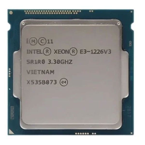 CPU intel xeon E3 1226v3/3.30GHz/ 8M Tray New chưa gồm Fan