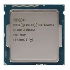 CPU intel xeon E3 1226v3/3.30GHz/ 8M Tray New chưa gồm Fan