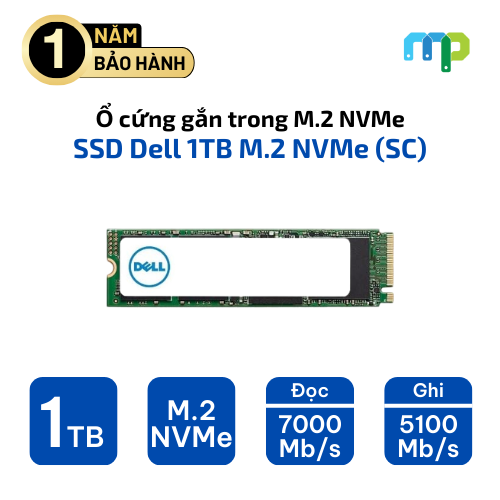 1tb Pcie Nvme Ssd Ổ Cứng Gắn Trong SSD Dell 1TB NVME SC