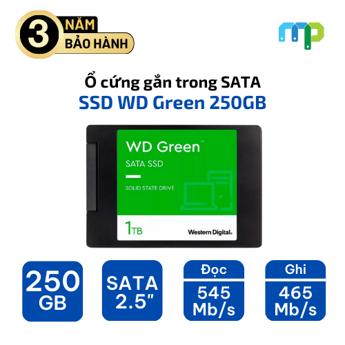 Ổ cứng SSD WD Green 250GB 2.5