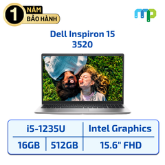 Laptop Dell Insprion 3520 I5-1235U/16GB/SSD 512GB/15.6 FHD