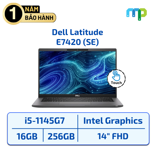 Laptop Dell Latitude E7420 I5-1145G7/16GB/SSD 256GB/14