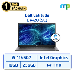 Laptop Dell Latitude E7420 I5-1145G7/16GB/SSD 256GB/14