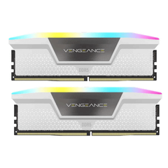 Ram Corsair Vengeance RGB 64GB | 32GB x 2, DDR5, 5200MHz (CMH64GX5M2B5200C40W)