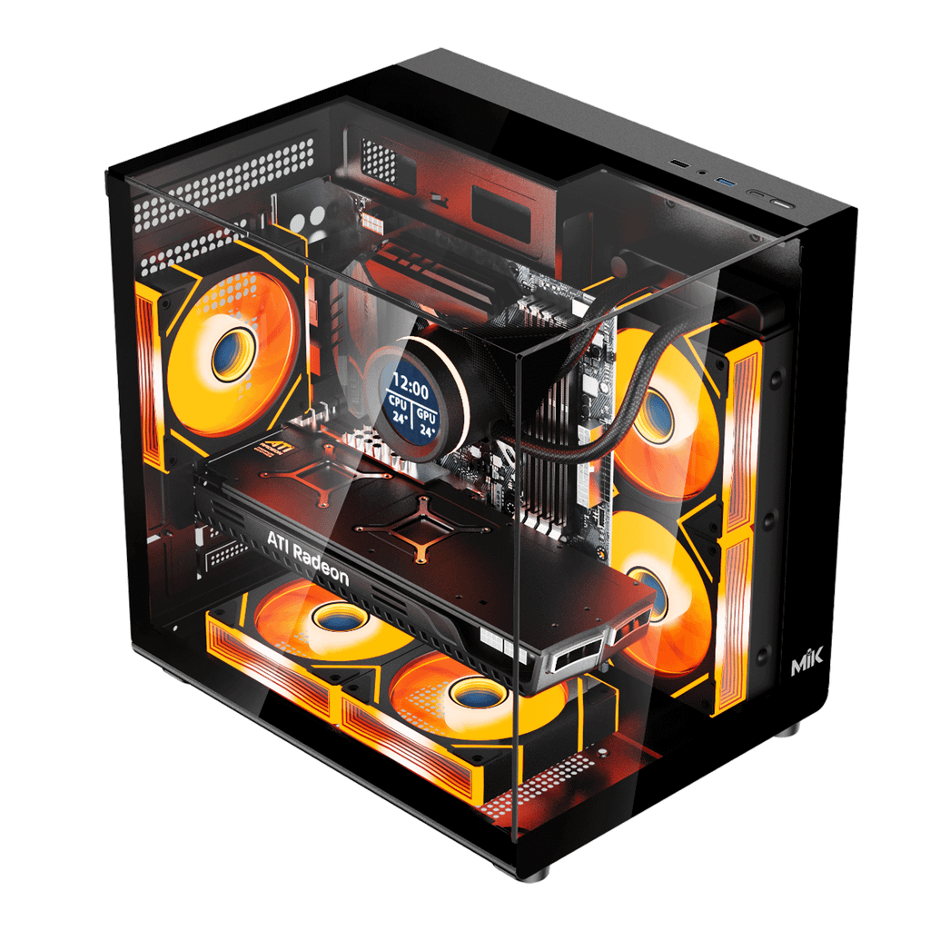 Thùng máy MIK G3 Prism Glass M (M-ATX)
