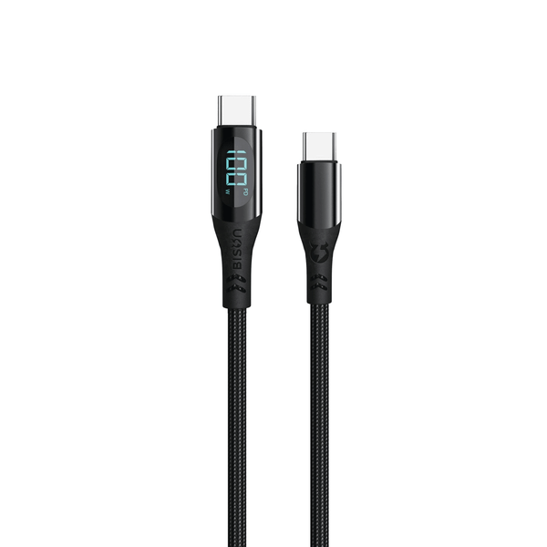 Cáp sạc nhanh Bison CB201 Black/ C to C/ 100W/ 1.2m