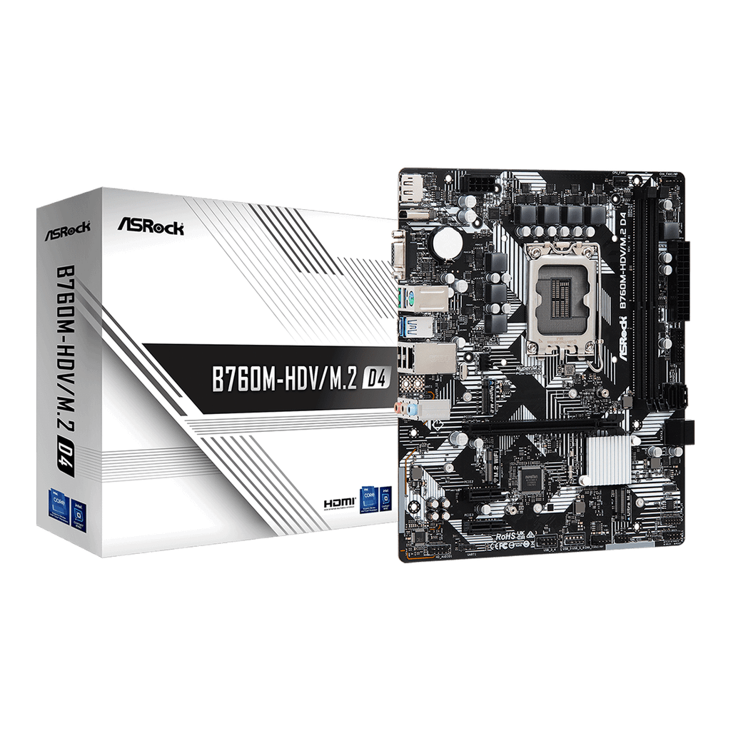 Mainboard ASRock B760M-HDV/M.2 D4 DDR4
