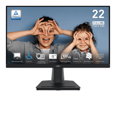 Màn hình MSI PRO MP225V | 21.5 inch, FHD, VA, 100Hz, 1ms