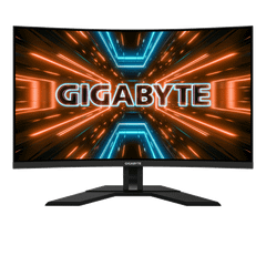 Màn hình Gaming Gigabyte M32QC | 31.5 inch, QHD, VA, 165Hz (OC 170Hz), 1ms, USB C, cong, chân công thái học