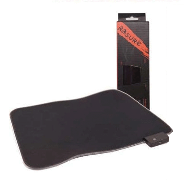 Lót chuột RS-02 Led (350*260*3mm/ Size nhỏ/ Trơn/ Có viền)