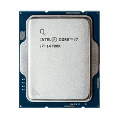 CPU Intel Core i7 14700K (Up to 5.6 GHz 20 Nhân 28 Luồng/Socket 1700) Tray