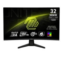 Màn hình Gaming MSI MAG 32CQ6F | 32 inch, 2K, Rapid VA, 180Hz, 0.5ms, cong