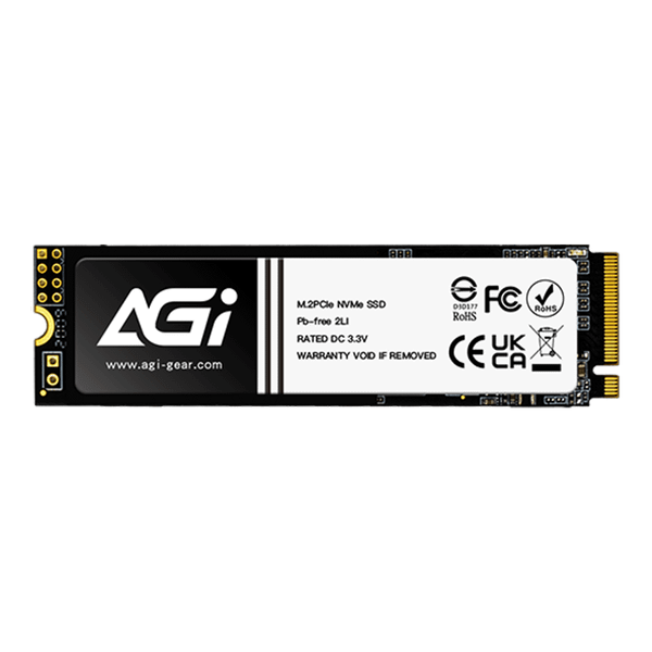 Ổ cứng SSD AGI AI198 512GB | Gen 3 NVMe 3D TLC 3000/2000 MB/s (AGI512G83AI198)