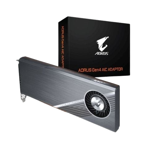 Card Màn Hình Gigabyte chuyển đổi SSD M.2 X16 Gen 4 GC-4XM2G4Gigabyte chuyển đổi SSD M.2 X16 Gen 4 GC-4XM2G4