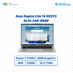Laptop Acer Aspire Lite 14 N25Y3 AL14-44P-R0SP Ryzen 7-7730U/8GB/SSD 512GB/UMA/14.5