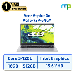 Laptop Acer Aspire Go AG15-72P-54GY Core 5-120U/16GB/SSD 512GB/15.6