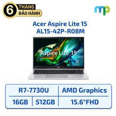 Laptop Acer Aspire Lite 15 AL15-42P-R08M R7-7730U/16GB/SSD 512GB/15.6