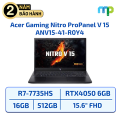 Laptop Acer Gaming Nitro ProPanel V 15 ProPanel ANV15-41-R0Y4 R7-7735HS/16GB/512GB SSD/15.6