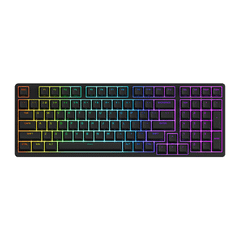 Bàn phím cơ không dây AKKO 3098B Plus Black/ Akko switch v3 - Cream Blue Pro