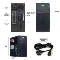 Máy Bộ PC STAR Officeline 12 | Intel i3 12100/ Ram 16GB/ SSD 512GB/ WiFi + BT I31216S512W