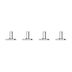 Bộ chân đế Apple Mac Pro Feet Kit MXNM2FE/A