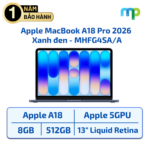 Laptop Apple Macbook Neo A18 Pro/6C CPU/5C GPU/8GB/SSD 512GB/13.0