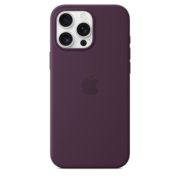 Ốp lưng iPhone 16 Pro Max Silicone Case with MagSafe Plum MYYW3FE/A