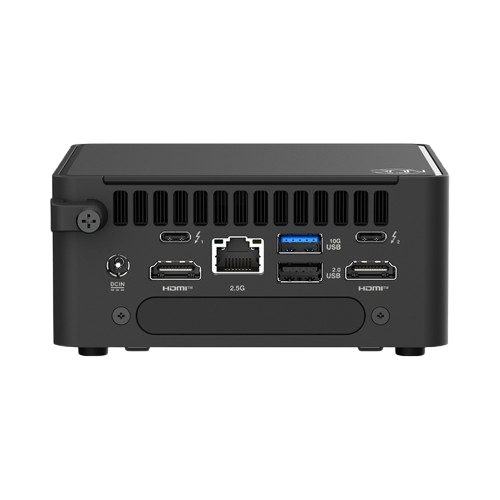 Máy bộ mini  ASUS NUC15CRH/U5 225H/2xDDR5-5600/INTEL ARC GPU/2xNVMe/2xHDMI/2xTHUNDERBOLT/WIFI7 BE201/RJ45/nOS/VESA/ĐEN