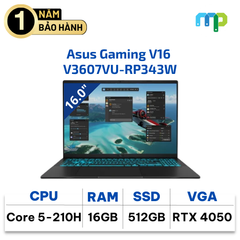 Laptop Asus Gaming V16 V3607VU-RP343W Core 5-210H/16GB/SSD 512GB/RTX4050 6GB/16.0
