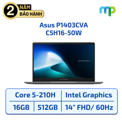 Laptop Asus P1403CVA-C5H16-50W Core 5-210H/16GB/SSD 512GB/50WHrs/14