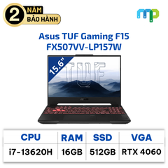 Laptop Asus TUF Gaming F15 FX507VV-LP157W I7-13620H/16GB/512GB/RTX4060 8GB/15.6