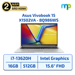 Laptop Asus Vivobook 15 X1502VA - BQ986WS I7-13620H/16GB/SSD 512GB/15.6