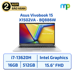 Laptop Asus Vivobook 15 X1502VA - BQ886W I7-13620H/16GB/SSD 512GB/15.6