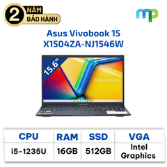 Laptop Asus Vivobook 15 X1504ZA NJ1546W I5-1235U/16GB/512GB/15.6