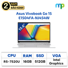 Laptop Asus Vivobook Go 15 E1504FA NJ454W R5-7520U/16GB/512GB/15.6